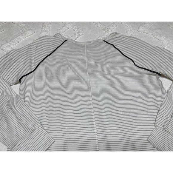 lululemon athletica Gray Striped Long Sleeve Tee - Picture 7 of 8